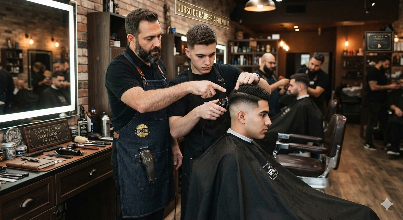 Certificación Premium de Barbería